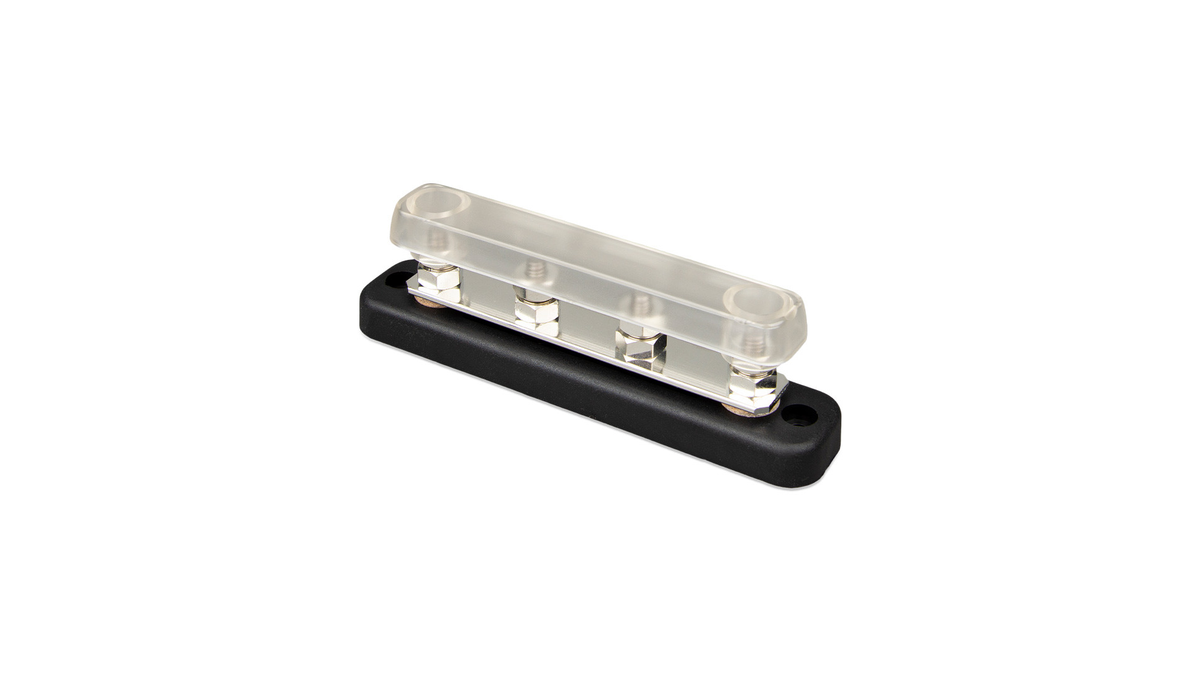 BARRAMENTO (BUSBAR) 150A 4P COM TAMPA VICTRON