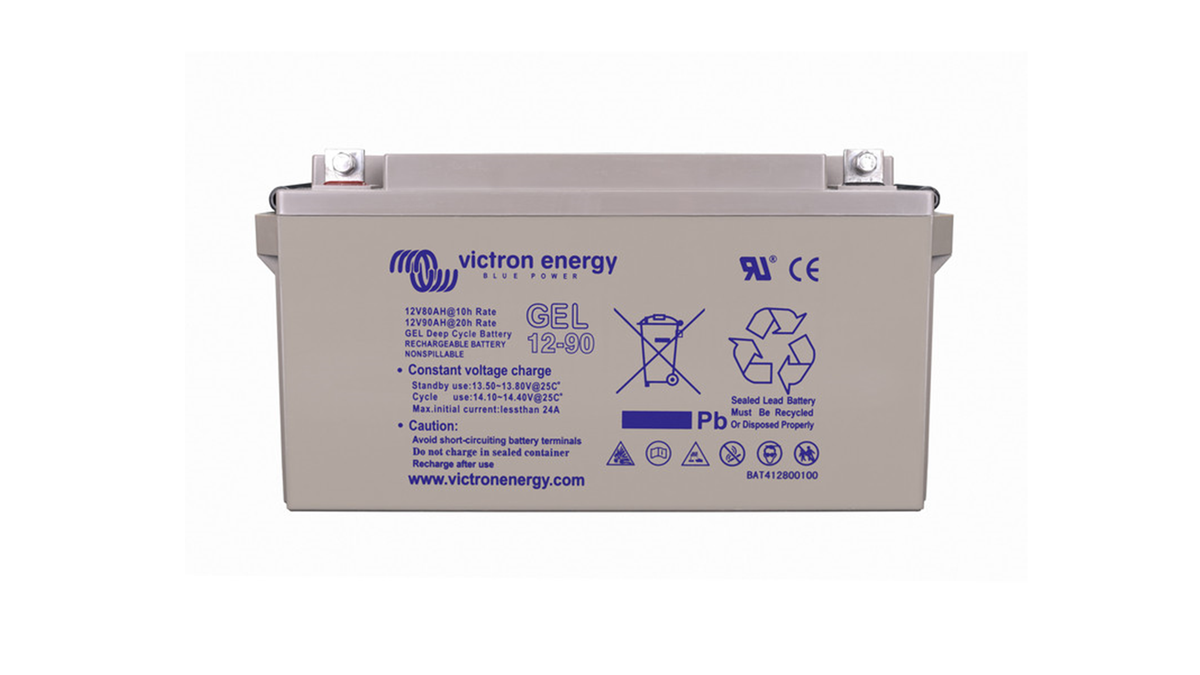 BATERIA DE CHUMBO-ÁCIDO GEL VICTRON DEEP CYCLE 12V 90AH C20
