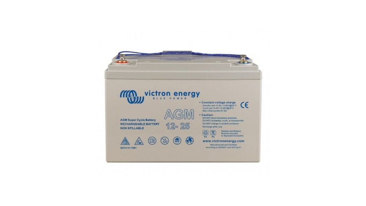 BATERIA DE CHUMBO-ÁCIDO AGM VICTRON SUPER CYCLE 12V 25AH C20 (M5)