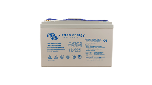 BATERIA DE CHUMBO-ÁCIDO AGM VICTRON SUPER CYCLE 12V 125AH C20 (M8)
