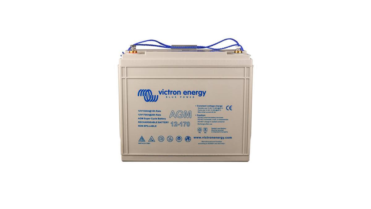 BATERIA DE CHUMBO-ÁCIDO AGM VICTRON SUPER CYCLE 12V 170AH C20 (M8)