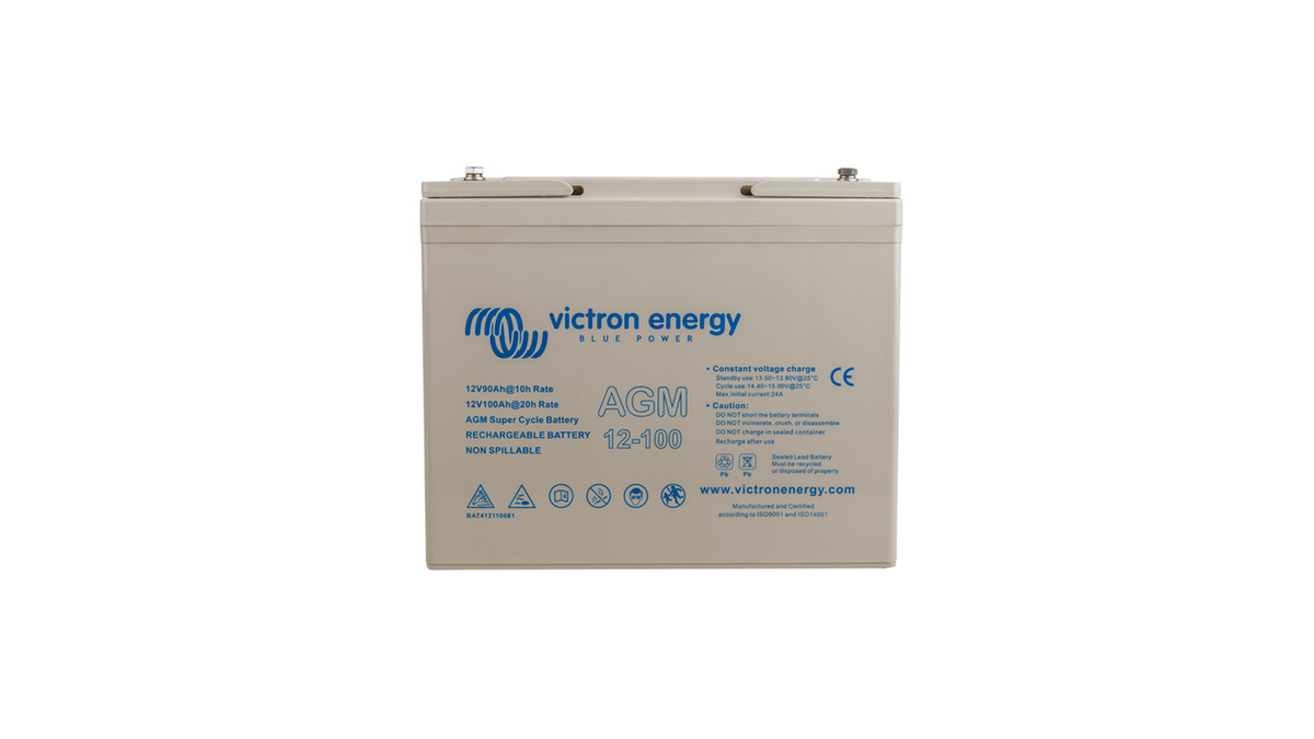 BATERIA DE CHUMBO-ÁCIDO AGM VICTRON SUPER CYCLE 12V 25AH C20 (M8)