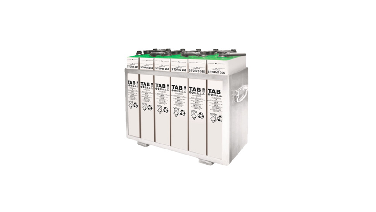 BATERIA ESTACIONÁRIA DE CHUMBO-ÁCIDO TAB 2V 265AH C10 (3 OPZS)