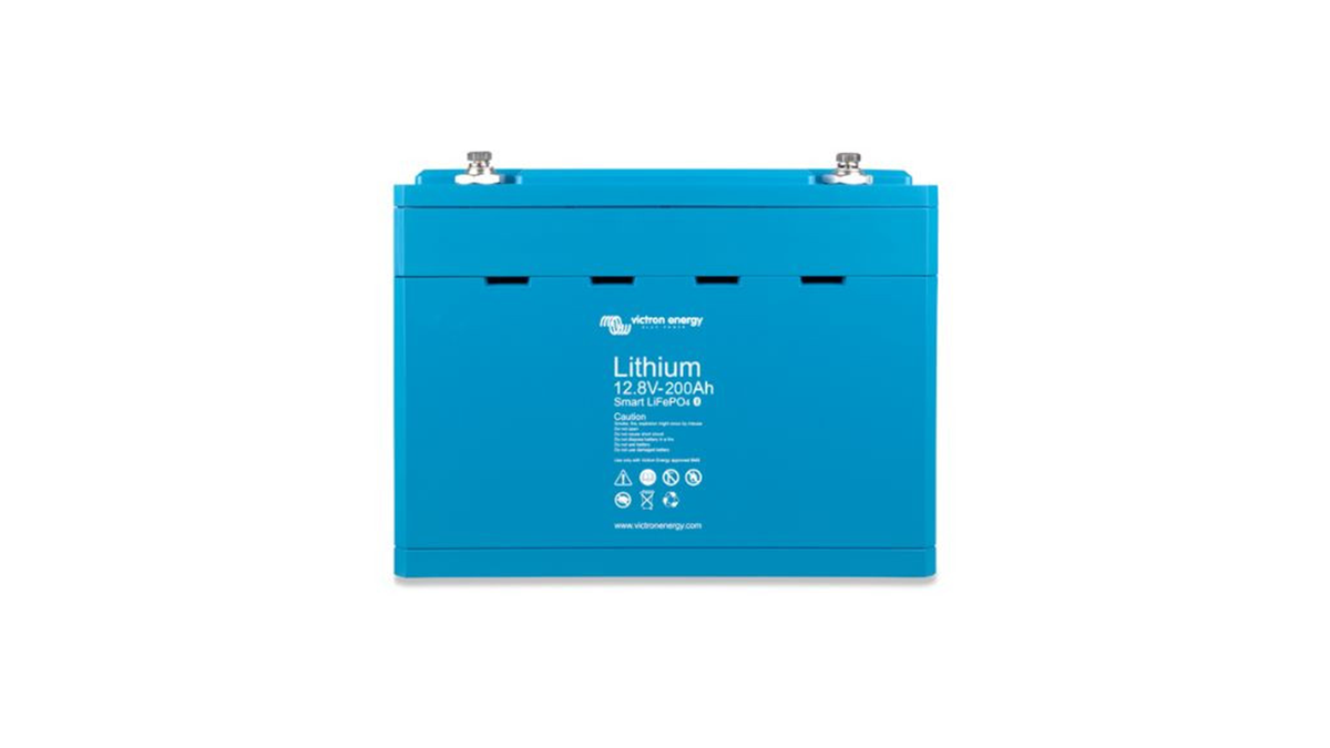BATERIA DE LÍTIO DE BAIXA VOLTAGEM VICTRON LIFEPO4 12.8V 200AH SMART