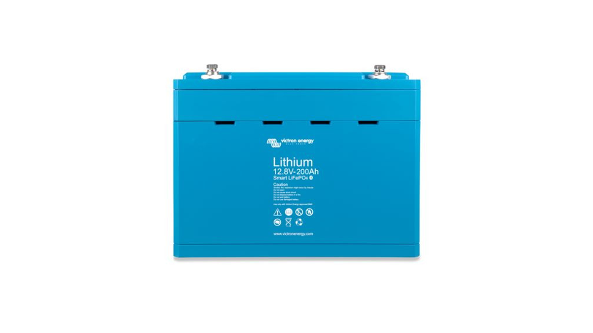 BATERIA DE LÍTIO DE BAIXA VOLTAGEM VICTRON LIFEPO4 12.8V 100AH SMART