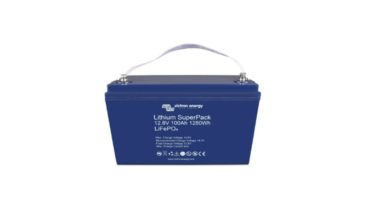 BATERIA DE LÍTIO DE BAIXA VOLTAGEM VICTRON SUPERPACK 25.6V 50AH (M8)