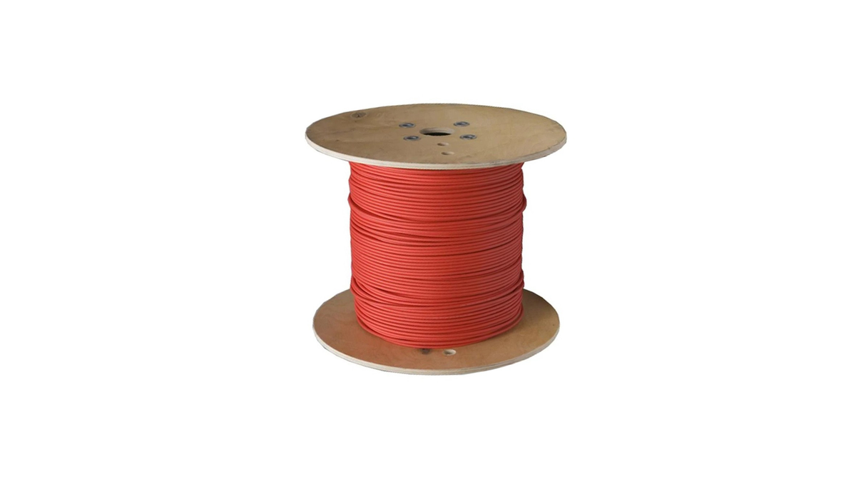 CABO SOLAR 1X6 MM VERMELHO BOBINA 500M