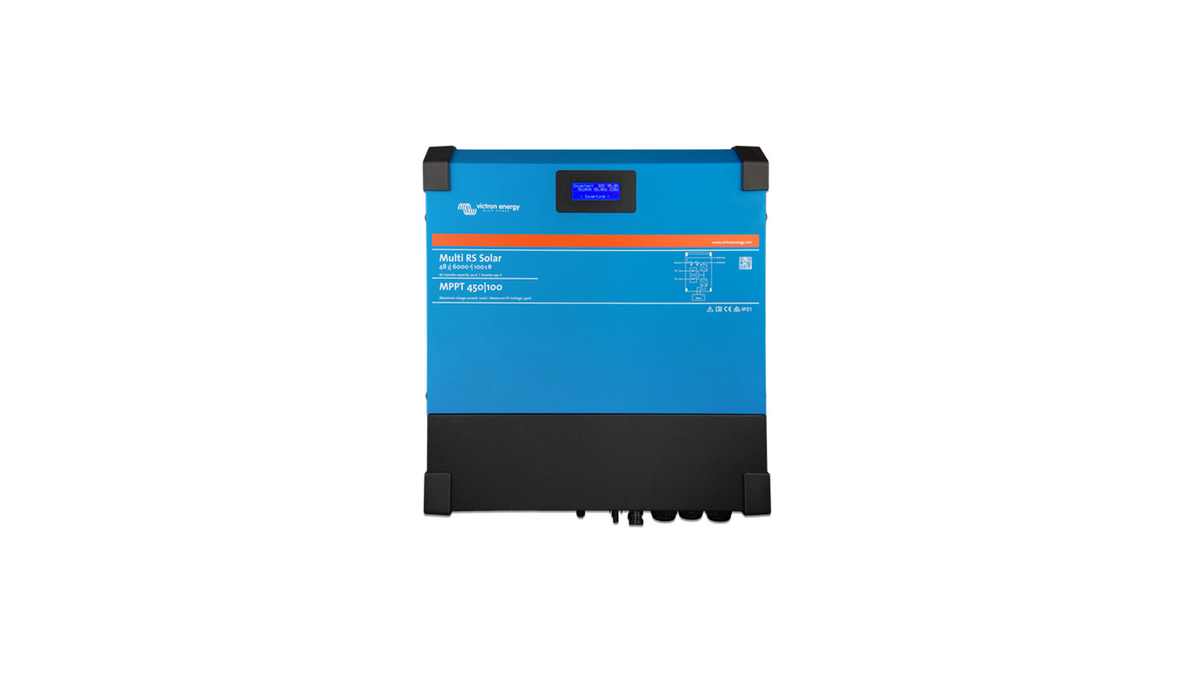 INVERSOR/CARREGADOR VICTRON MULTI RS SOLAR 48V 6000VA 100-450/100A