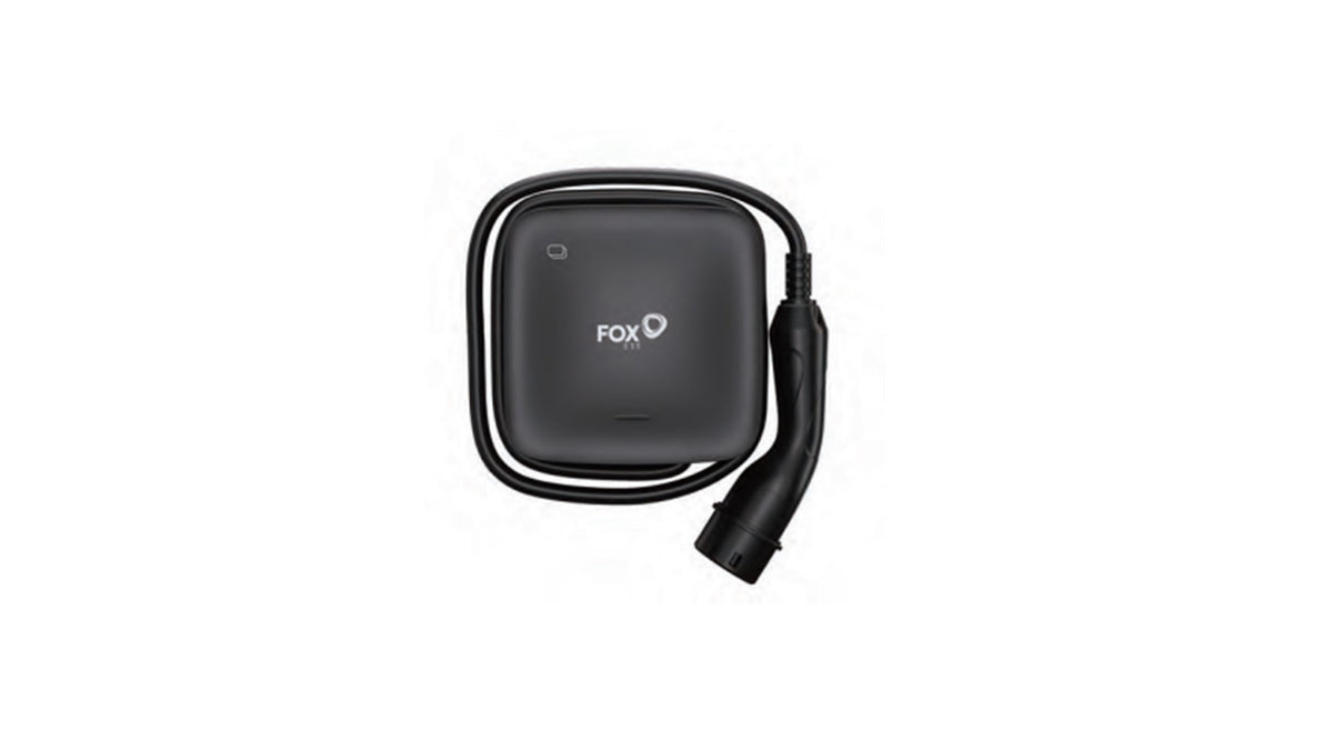 CARGADOR VE FOX ESS 11 KW, CABLE 6M, BLACK, L011 (BLUETOTH, WIFI) TRIFASICO