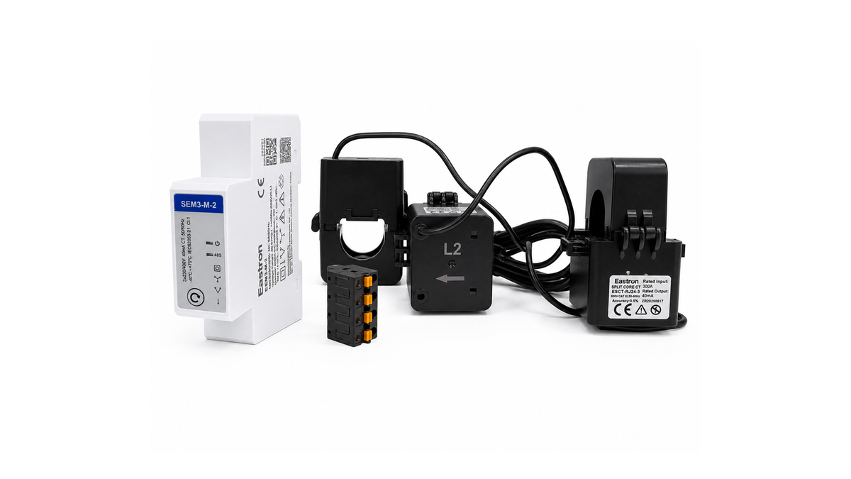 MONITORIZAÇÃO SIGEN POWER SENSOR TRIFÁSICO CT EXTERNO 300 A