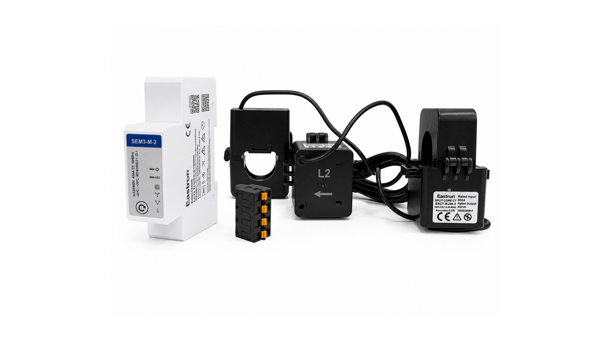 MONITORIZAÇÃO SIGEN POWER SENSOR TRIFÁSICO CT EXTERNO 600 A