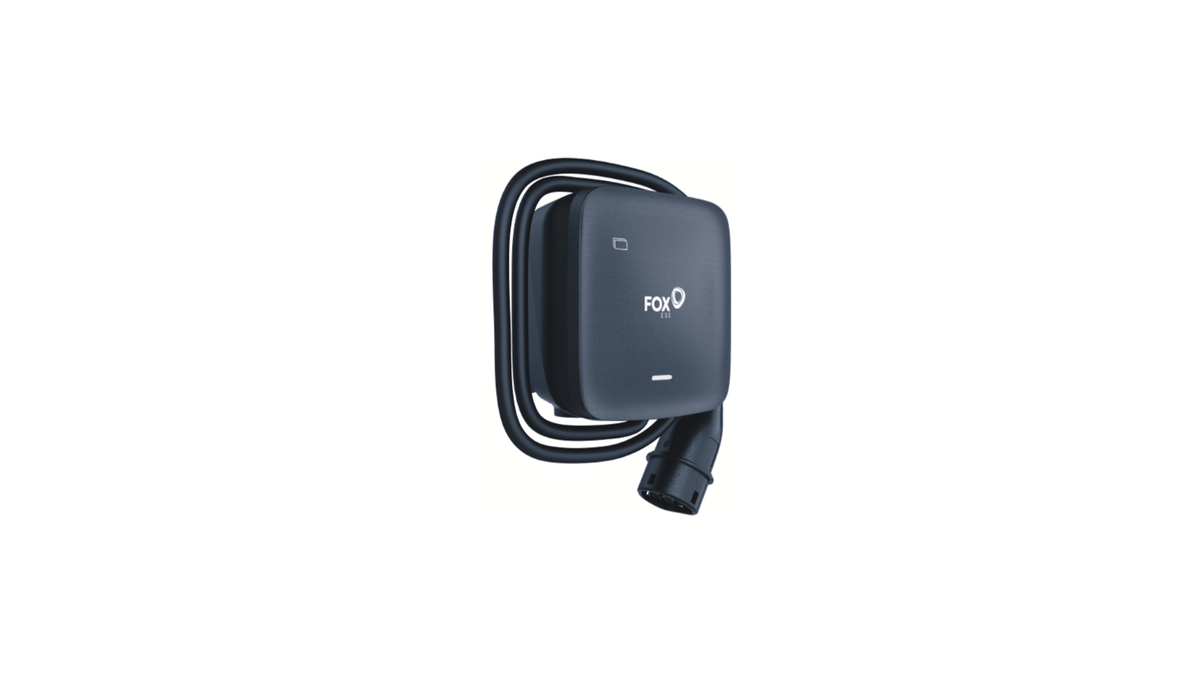 CARREGADOR VE FOX ESS 7,3 kW, CABO DE 6 m, PRETO, L07PMC (Bluetooth, Wi-Fi, RFID, OCPP, LAN1) MONOFÁSICO