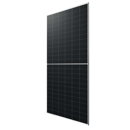 Painel solar LONGI LR7-72HVD 645W Hi-MO X10 SCIENTIST EXP. moldura prateada MC4 1500V