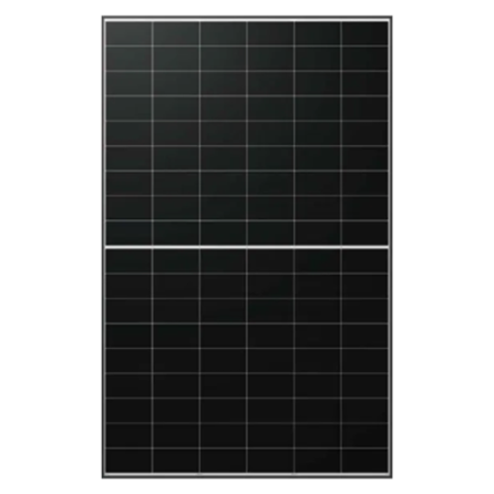 Painel solar LONGI LR7-54HVH 490W Hi-MO X10 EXP. moldura preta MC4 1500V