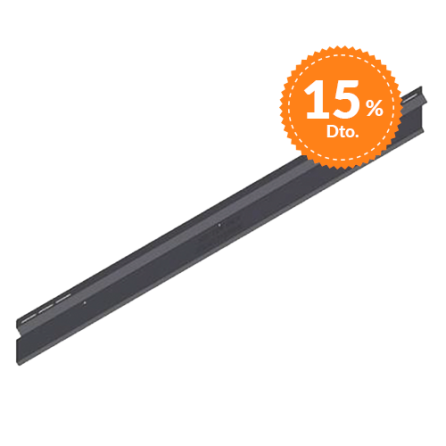 VAN DER VALK Placa traseira galvanizada ValkPro+L10° 2160mm