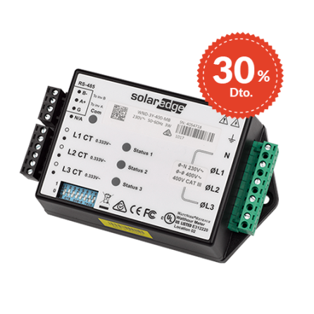 SOLAREDGE 230/400V Contador de energia - Injeção zero até 17 kW