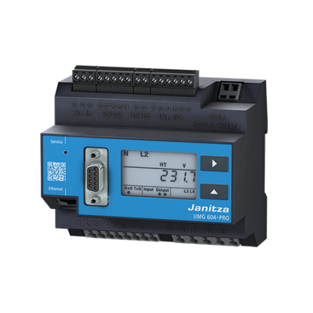 JANITZA analisador UMG 604 PRO
